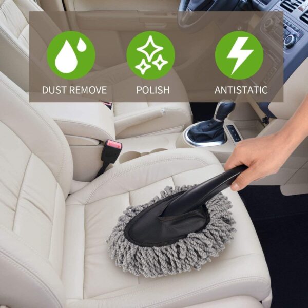 4-Pcs(Combo Offer) Microfiber Car Cleaning Kit | Full Car Cleaning Kit