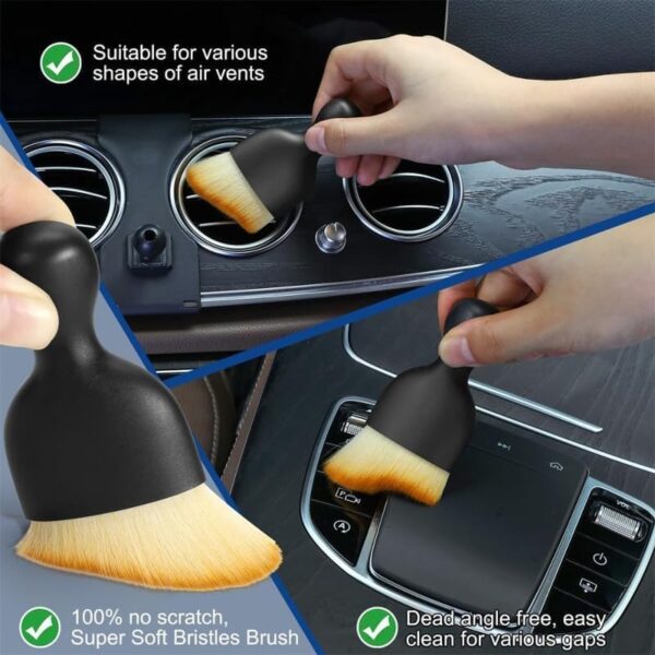 4-Pcs(Combo Offer) Microfiber Car Cleaning Kit | Full Car Cleaning Kit