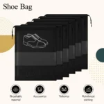 Shoe Bag for Travel & Storage | Set of 6 Dustproof Shoe Bags