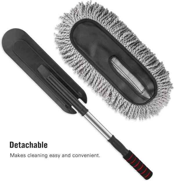 Extendable Microfiber Car Duster | Long Handled Duster