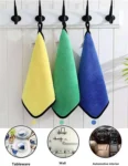 Microfiber Cloth for Car Cleaning (800 GSM, 30x40 cm)